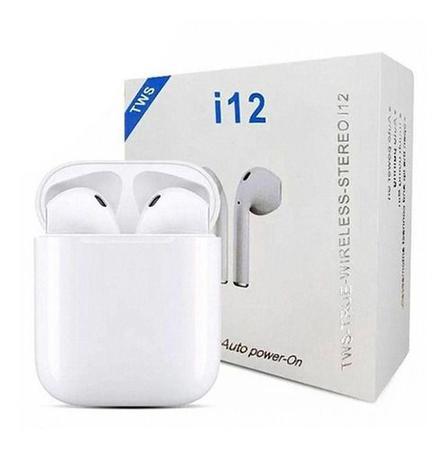Fone De Ouvido Bluetooth I12 Tws 5.0 Versão Touch Sem Fio Ios Android em  Promoção | Ofertas na Americanas