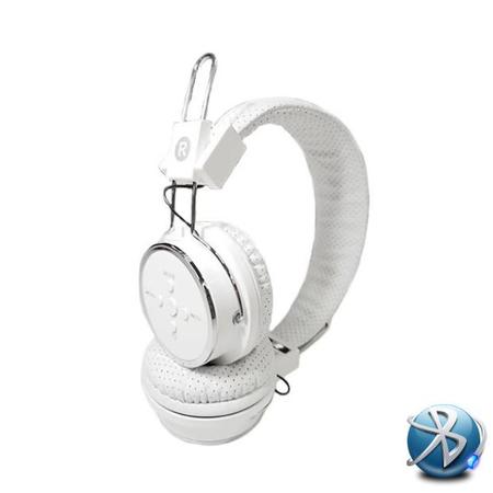 Imagem de Fone de Ouvido Bluetooth Micro SD FM B05 Dobravel com Microfone Branco