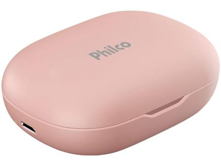 Imagem de Fone de Ouvido Bluetooth Philco Air Beats PFI96E- True Wireless com Microfone Resistente à Água Rosa