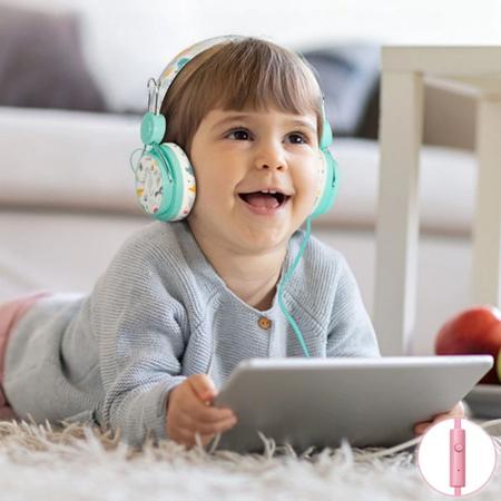 Imagem de Fone de Ouvido Bluetooth sem fio infantil Headphone monstrinhos para crianças 