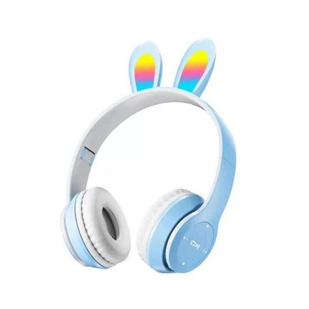 Fone De Ouvido Bluetooth V5.3 Orelha de Coelho Cores Azul - Rabbit Ear - Fone  de Ouvido Bluetooth - Magazine Luiza