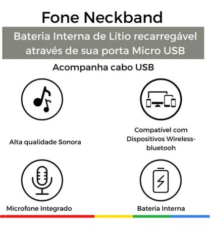 Imagem de Fone De Ouvido C/ Indução Óssea Bluetooth Wireless P/esporte