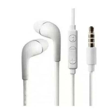 Imagem de fone de ouvido celular smartphone com microfone K-S4 - branco