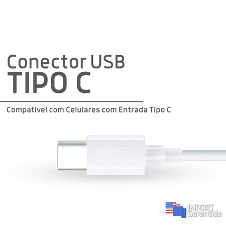 Imagem de Fone De Ouvido Entrada USB Tipo-C Compatível com Android