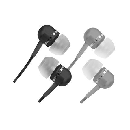 Imagem de Fone de ouvido estéreo tipo earphone com isolamento acústico