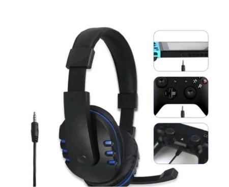 Imagem de Fone De Ouvido Gamer A-302 Headset - azul