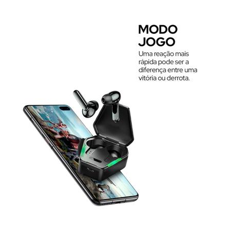 Fone Ouvido Wireless TWS Gamer Headset Bluettooh / Microfone Led Jogos  Música Baixa Latência - Knup - Headset Bluetooth - Magazine Luiza