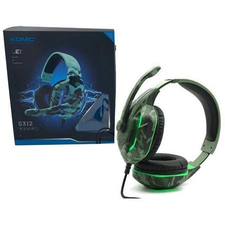 Imagem de Fone de Ouvido Gamer Camuflado Militar G312