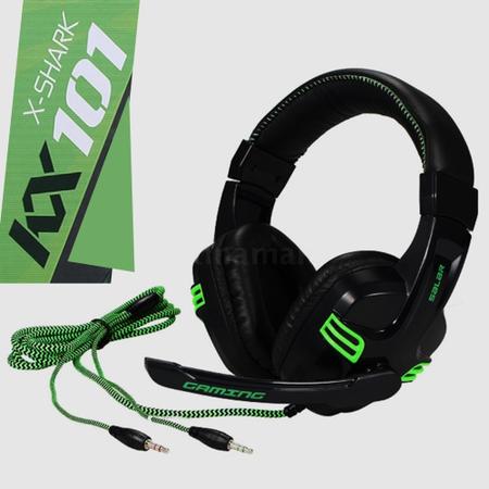 Fone de Ouvido Gamer para Pc Shark KX101 Headset Gamer Surround