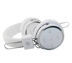Imagem de Fone De Ouvido Headphone Sem Fio Bluetooth Micro Sd Radio Fm B-05 - B05 cor: Branco
