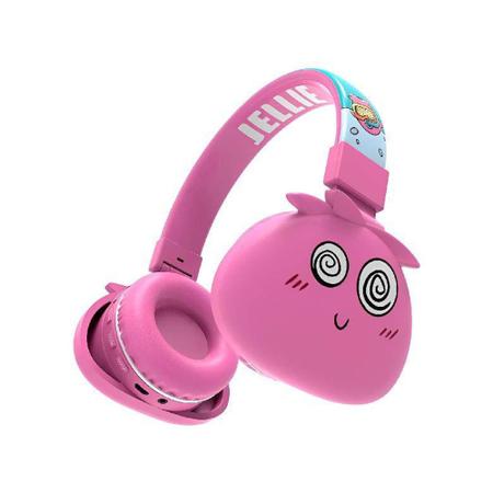 Fone Ouvido Bluetooth Xtrad Lc856 Wireless Rosa