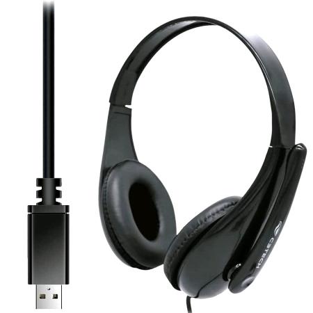 Imagem de Fone De Ouvido Headset Com Microfone Usb Home Office