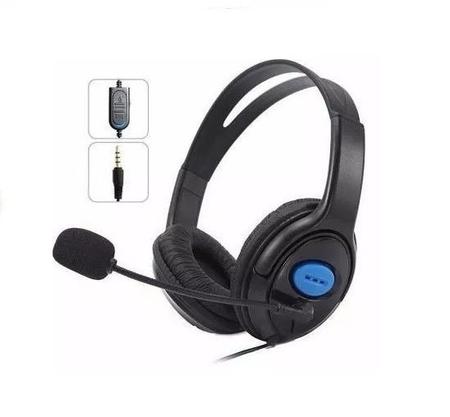 Headset Gamer Fr-510 Deep Bass Fone Ouvido Microfone P2 Pc Ps4