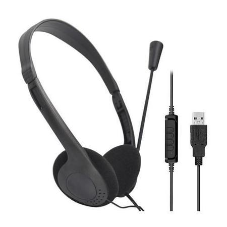 Imagem de Fone De Ouvido Headset Usb Microfone Preto Gotech Kit Com 5