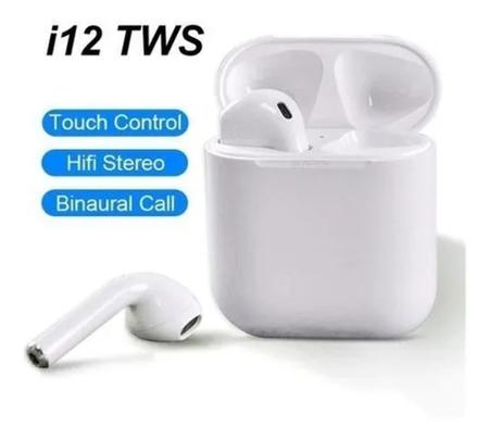 Fone de Ouvido Bluetooth com Microfone TWS i12 com o Melhor Preço