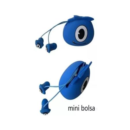 Imagem de Fone De Ouvido Infantil Fio Microfone E Case Jellie Monsters