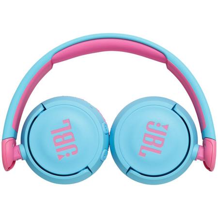 Imagem de Fone de Ouvido Infantil JBL JR310BT Azul Rosa Bluetooth Fone Sem Fio com Microfone para Criança
