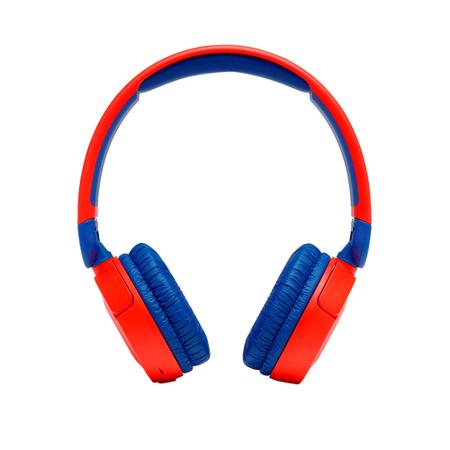 Imagem de Fone de Ouvido Infantil Jbl JR310BT Bluetooth com Microfone Integrado Vermelho/Azul para Criança