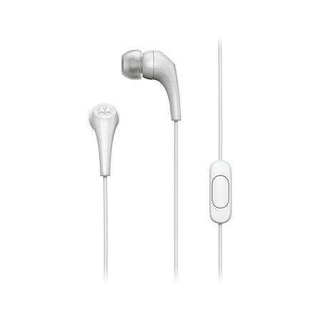 Imagem de Fone de Ouvido Intra-Auricular Motorola Earbuds 2-S Estéreo com Cabo e Microfone Branco