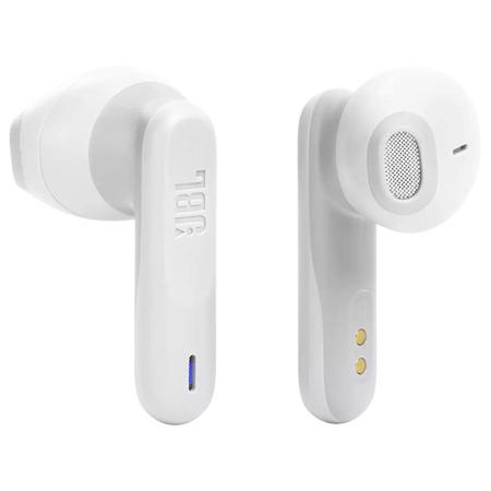 Imagem de Fone de Ouvido JBL Wave Flex, Bluetooth, Resistente á Água e Poeira, Branco - JBLWFLEXWHT