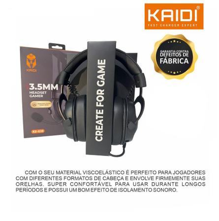 Imagem de Fone de Ouvido KAIDI KD-G38 Headset Gamer USB Microfone 771 762