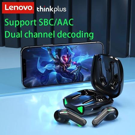 Imagem de Fone de ouvido Lenovo TWS Fones de ouvido sem fio Bluetooth 5.1 para jogos