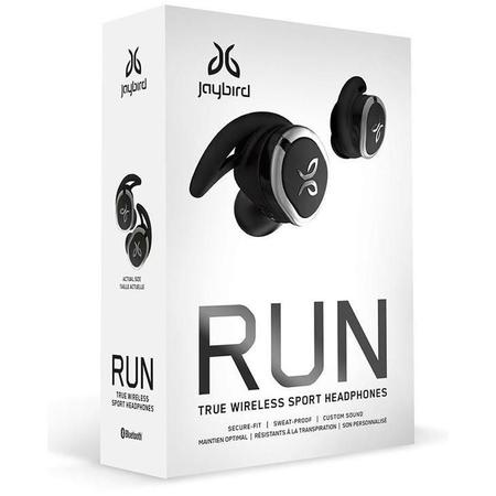 Fone de Ouvido Logitech Jaybird Run Bluetooth In Ear Preto