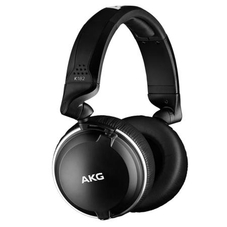 Imagem de Fone de ouvido Monitor Profissional AKG K182 10Hz-28kHz / 112dB SPL Preto