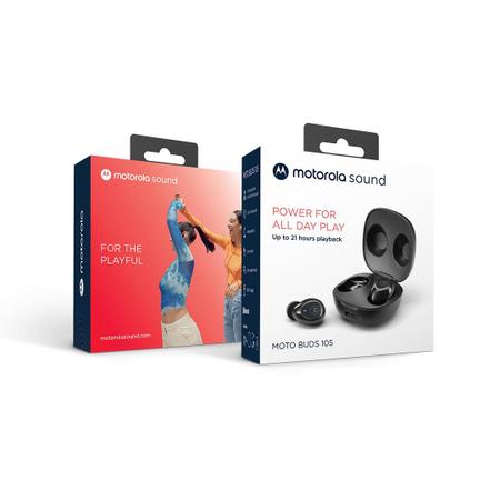 Fone de Ouvido Bluetooth: Moto Buds 105