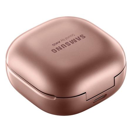 Imagem de Fone de Ouvido Samsung Galaxy Buds Live, Bluetooth, Cancelamento de Ruído Ativo, Bronze - SM-R180NZNPZTO