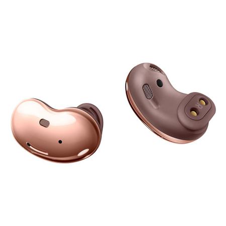 Imagem de Fone de Ouvido Samsung Galaxy Buds Live, Bluetooth, Cancelamento de Ruído Ativo, Bronze - SM-R180NZNPZTO