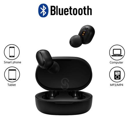 Imagem de Fone De Ouvido Sem Fio Bluetooth A6s Pro Preto In-ear