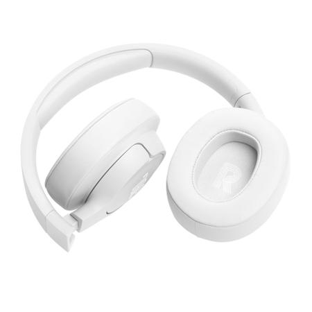 Imagem de Fone De Ouvido Sem Fio JBL T720BT - Bluetooth 5.3 - Com Microfone e Bateria 76h - Branco