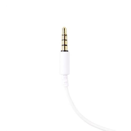 Imagem de Fone de ouvido sound pods branco com microfone cabo 1.2m plug p2 estereo p3 - sp220b