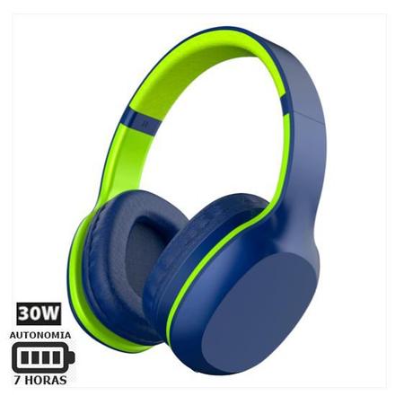 Imagem de Fone de Ouvido Xtrax 30W Groove Bluetooth Preto / Verde