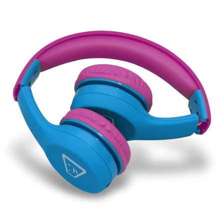 Imagem de Fone de OuvidoHeadphone Antialérgico  Rosa com Azul  - ELG