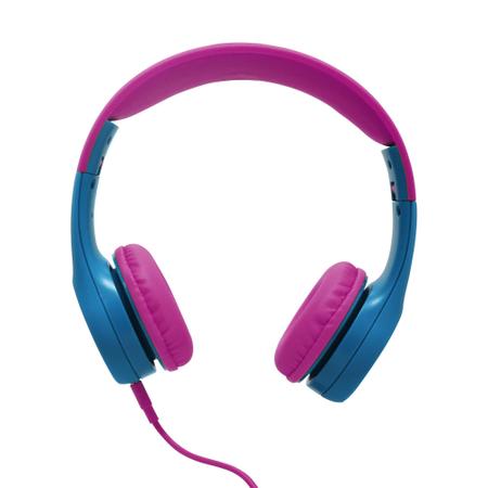 Imagem de Fone de OuvidoHeadphone Antialérgico  Rosa com Azul  - ELG