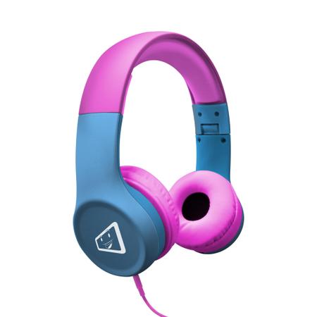 Imagem de Fone de OuvidoHeadphone Antialérgico  Rosa com Azul  - ELG