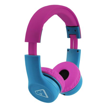 Imagem de Fone de OuvidoHeadphone Antialérgico  Rosa com Azul  - ELG