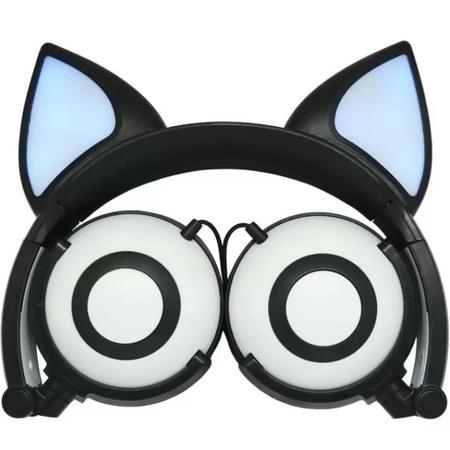 Imagem de Fone de ouvidos Headphone orelhas de gatinho