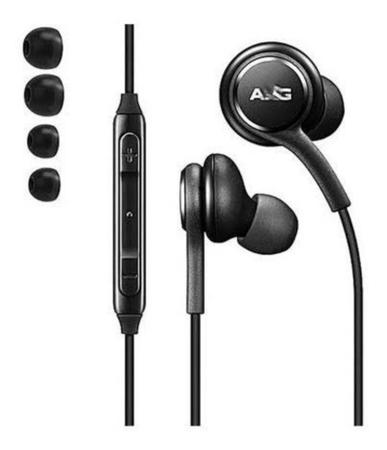 Imagem de Fone Entrada  Tipo C Samsung  AKG Compatível  A80