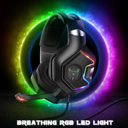 Imagem de Fone Gamer Headset Profissional Onikuma K10 Pro Rgb Preto