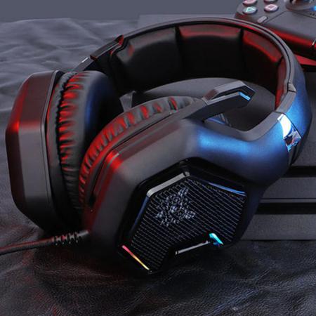 Imagem de Fone Gamer Headset Profissional Onikuma K10 Pro Rgb Preto