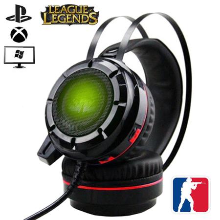 Fone De Ouvido Headset Gamer Gatinho Ps4/x-one Kp-ga04 - KNUP