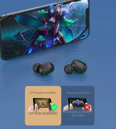 Fone Haylou Gt1 Pro Sem Fio - King Imagem de Fone Haylou Gt1 Pro Sem Fio