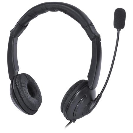 Imagem de Fone Headset Corp Usb Com Microfone - Preto - Vk390