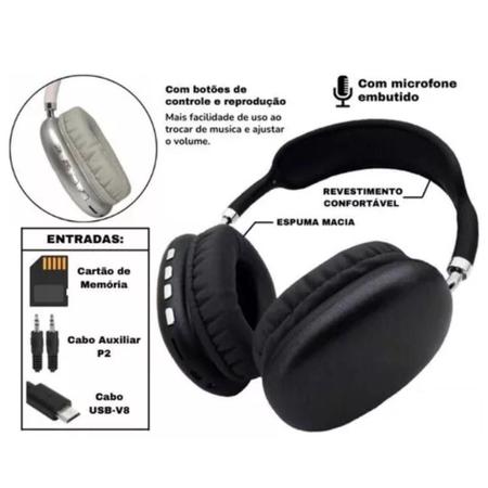 Fone Max P9 Wireless Top - King Imagem de Fone Max P9 Wireless Top