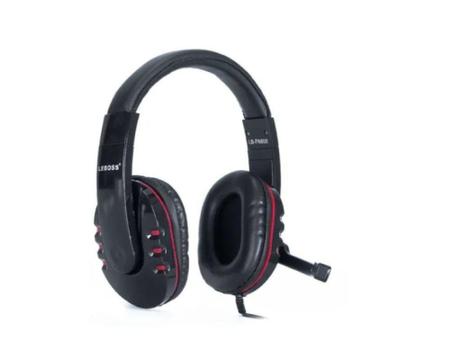 Imagem de Fone ouvido headfone headset gamer p2 mic lb-fn606 vermelho - KP