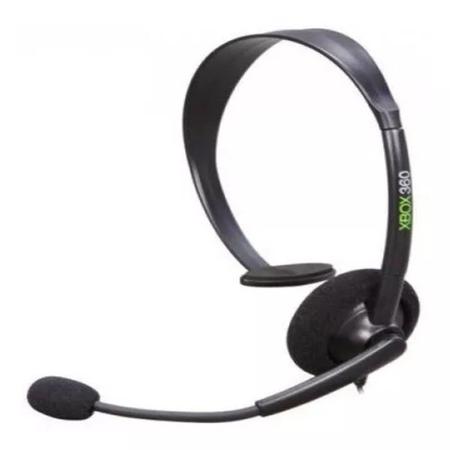 Fone Ouvido P/ Xbox 360 Slim Headset Microfone Jogue Online Chat