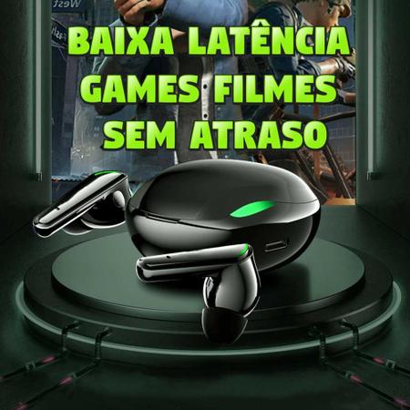 Fone Ouvido TWS Gamer Headset Sem Fio Bluettooh Com Microfone Led Jogos  Música Baixa Latência - Knup - Fone de Ouvido Gamer - Magazine Luiza